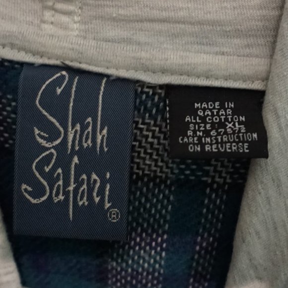 Shah Safari Baja Hoodie / Shortsleeve Jacket - Extra Large, Green - Picture 3 of 3
